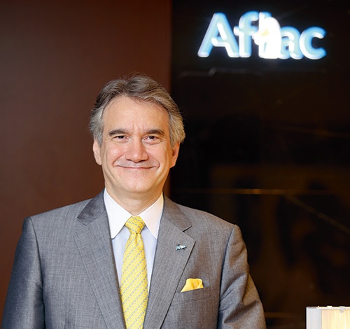 アフラック生命保険 代表取締役会長 チャールズ D.レイク Ⅱ 氏<br><span class="fontSizeS">(写真:鈴木 愛子)</span>
