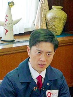 大阪・関西万博に向けた決意を語る吉村洋文知事