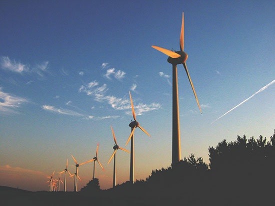 ■ 東北電力傘下の東北自然エネルギーが運営する能代風力発電所