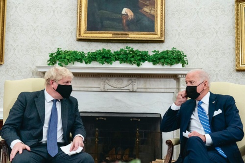 U.S. President Biden and U.K. Prime Minister Johnson talked in the U.S. in September (Photo: AP/Afro)
