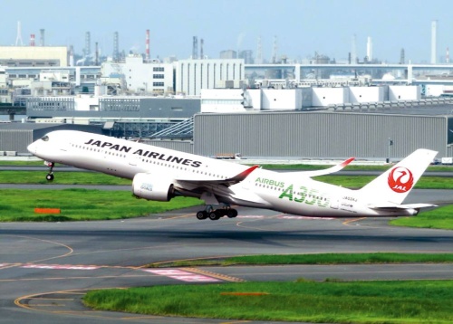 Japan Airlines issues transition bonds to raise funds needed for upgrading its fleet to include aircraft such as France's Airbus A350, etc. (Photo: Japan Airlines)