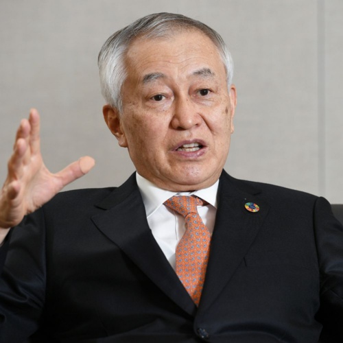 Masanobu Komoda, President and CEO