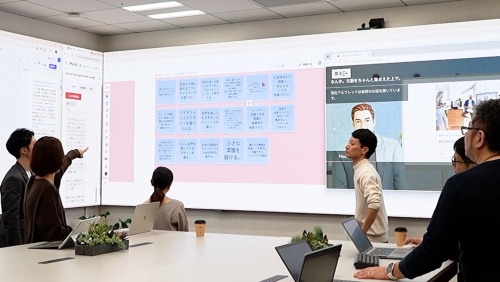 Next-generation meeting space at Ricoh Business Innovation Lounge Tokyo (Minato-ku, Tokyo)