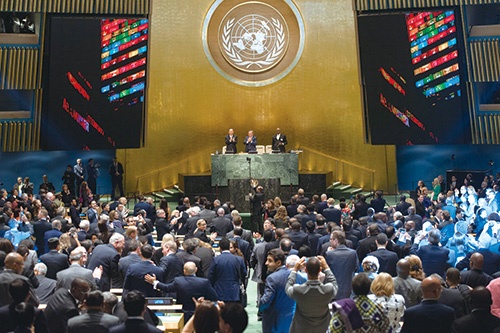 国連は2015年9月、SDGs(持続可能な開発目標)を採択した<br>写真:UN Photo/Cia pak