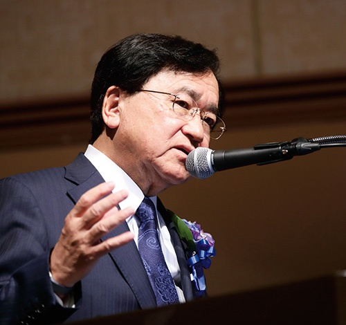 三菱ケミカルホールディングス会長 経済同友会代表幹事 小林 喜光 氏<br>写真/鈴木愛子