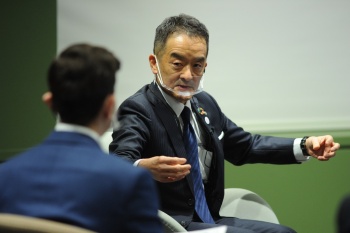 東急の髙橋和夫社長（写真提供：世界銀行東京開発ラーニングセンター（TDLC））