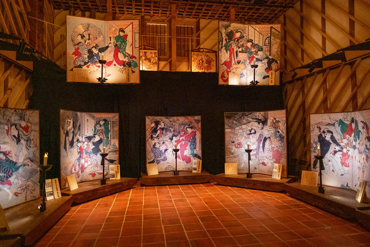 芝居絵屏風「絵金」と民間パワーで盛り上がる高知の小都市、香南市