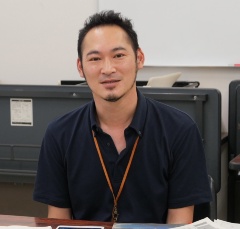 (写真1)糸島市企画部地域振興課主幹の千代反田崇氏(写真:元田光一)