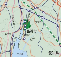 8位の愛知県高浜市（地図作成：TSTJ.inc）