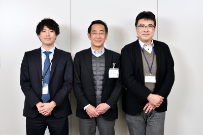 左より瀬戸市健康福祉部高齢者福祉課の大嶋洸次郎氏、井村厚仁課長、丸山拓也係長(写真撮影:森田直希)