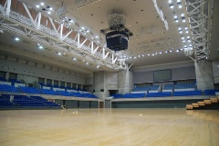 富山市総合体育館の主な施設