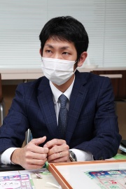 墨田区の宮里秀作氏(撮影:柳生貴也)