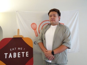 コークッキング代表取締役CEOで食品ロスコンサルタントの川越一磨氏(写真:赤坂 麻実)