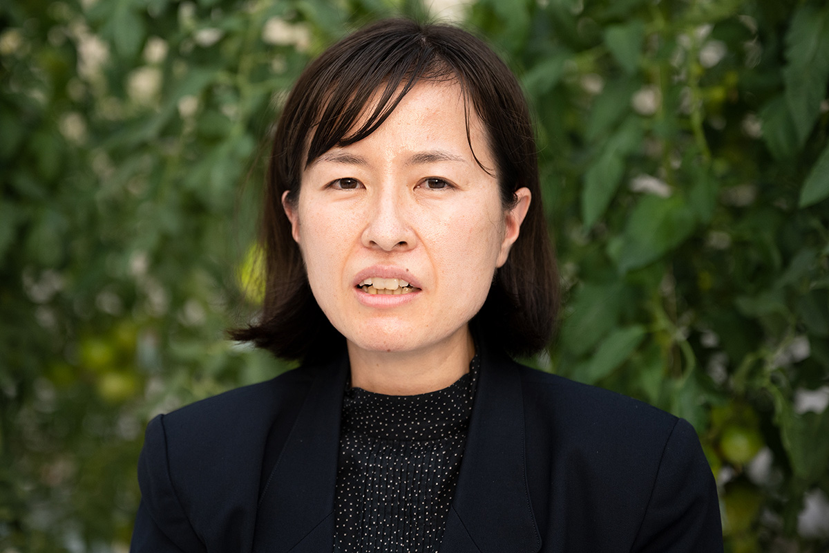 調布市教育委員会学務課主査で栄養管理士の土谷喜美子氏（写真：長坂 邦宏）