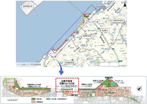 対象地域の位置図（資料：大阪府）