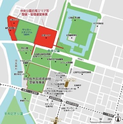 位置図（資料：NTT都市開発）