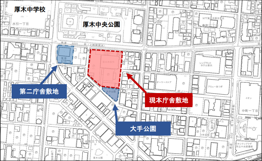 本厚木 コレクション 市役所