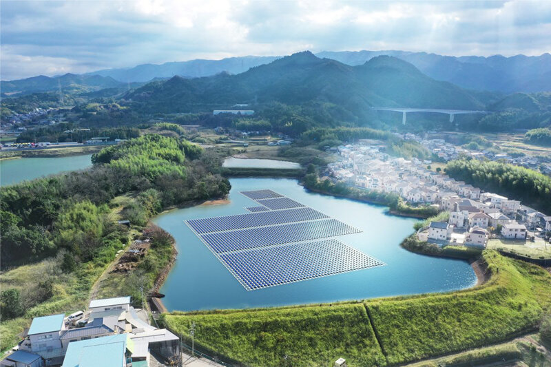 泉佐野市で水上メガソーラー着工、PPAで地域新電力に売電｜新・公民