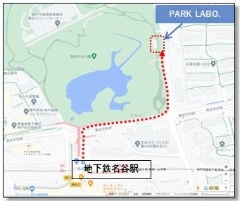 「県大 PARK LABO.」の位置（資料：神戸市）