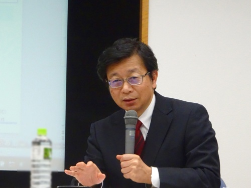 千葉大学 予防医学センター 社会予防医学研究部門の近藤克則教授(写真:赤坂麻実)