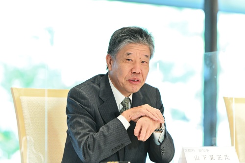 京都府の山下晃正副知事(写真:水野浩志)