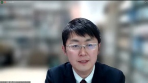 静岡大学サステナビリティセンター長 堂囿俊彦氏(シンポジウムのオンライン画面より)