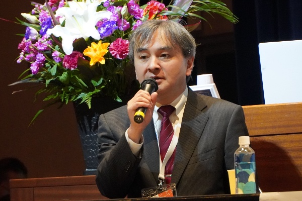 アキュルナ代表取締役の秋永氏(写真:Beyond Health、以下同)