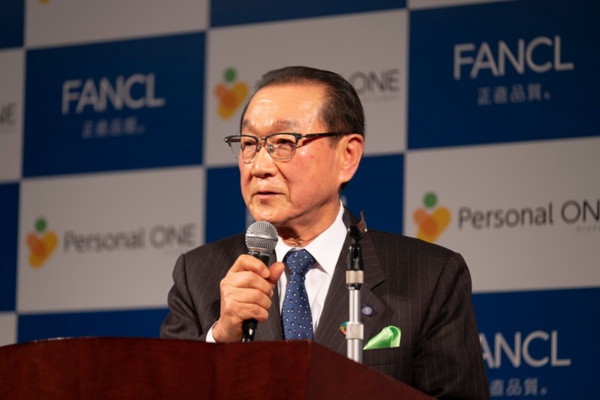 ファンケル 名誉相談役 ファウンダーの池森賢二氏