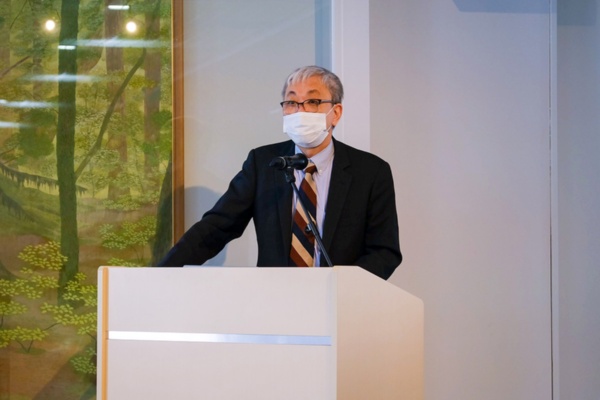 島津製作所 専務執行役員分析計測事業部長 馬瀬嘉昭氏(写真:小口 正貴)