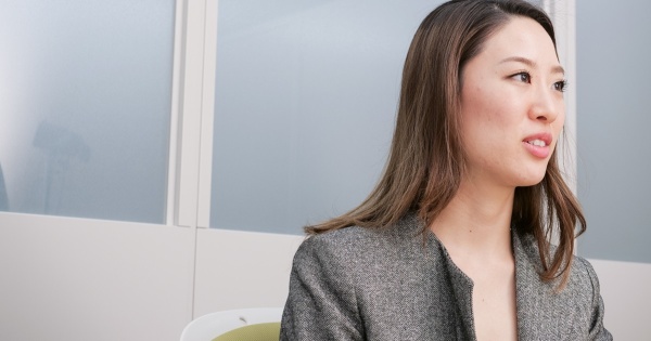 Healthtech Women Japanの竹之下氏(写真:加藤 康、以下同)