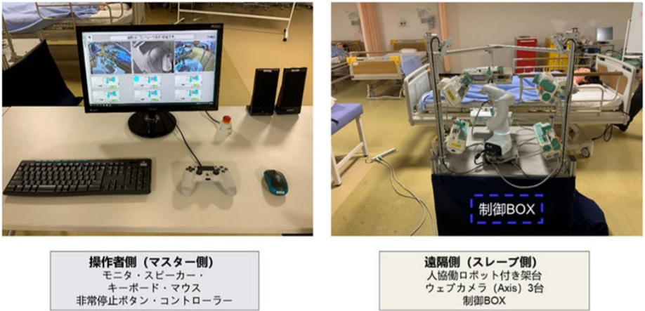 大成建設と国立国際医療研究センター、非接触エリアから医療機器を遠隔