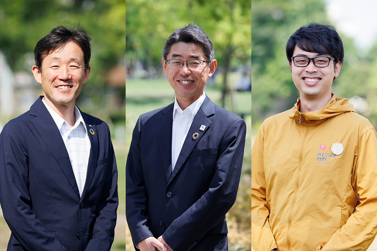 日常も非常時も集える“フェーズフリー”公園 〜イケ・サンパークの狙い〜(公園整備編)