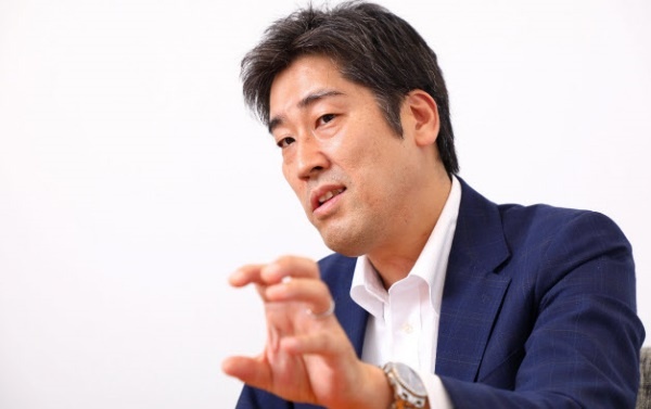 アイサンテクノロジーの佐藤直人取締役(写真:北山宏一)