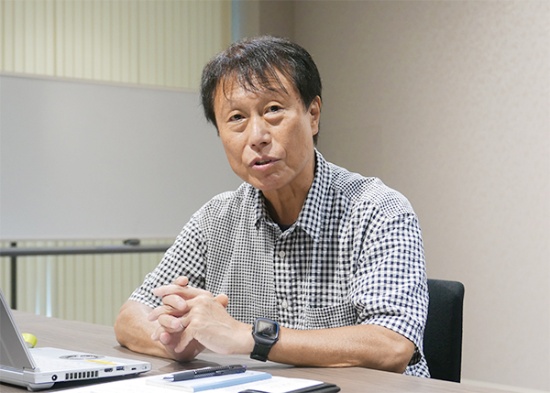 パナソニック アプライアンス社副社長兼キッチン空間事業部長の堂埜茂氏(写真:高山和良)