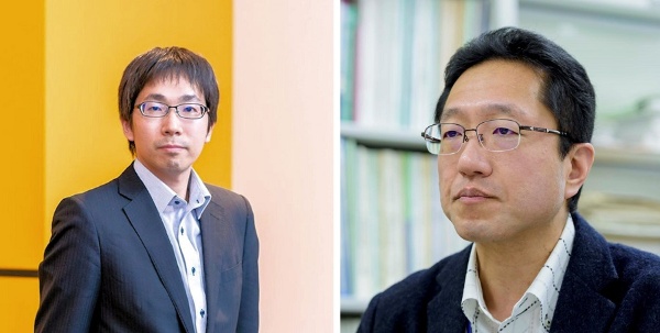 ウェルナス代表取締役の小山正浩さん(農学博士、左)と、信州大学学術研究院農学系准教授の中村浩蔵さん(工学博士、右)(写真提供:ウェルナス)