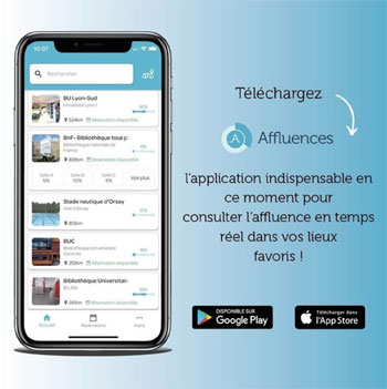 フランスで広がる施設の混み具合が把握できるアプリ 利用者・運営者双方が快適に | 未来コトハジメ