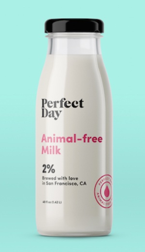 （写真2）Perfect Dayが開発した牛乳の製品イメージ（Perfect DayのInstagramより引用）
