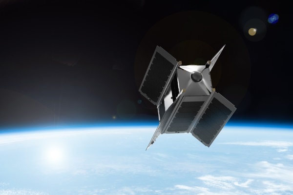 (写真6)SpaceVRのVRカメラ衛星「Overview 1」の予想図(SpaceVRのホームページより引用)