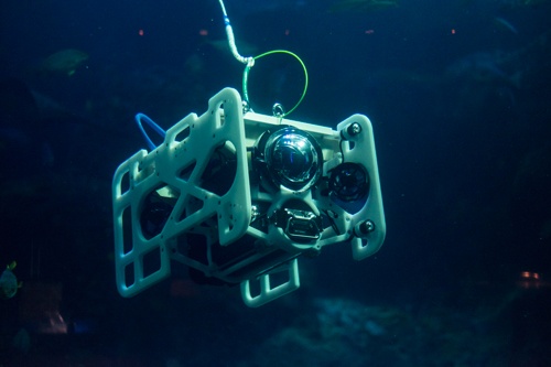 (写真3)Fulldepthの産業用水中ドローン「DiveUnit 300」(写真提供:FullDepth)