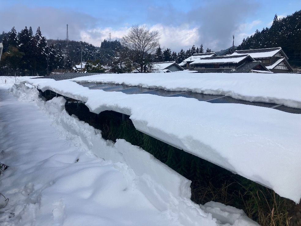 年初の日本海側の大雪で発覚、コネクターの発火による発電停止