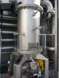 特許技術を採用したガス化炉
