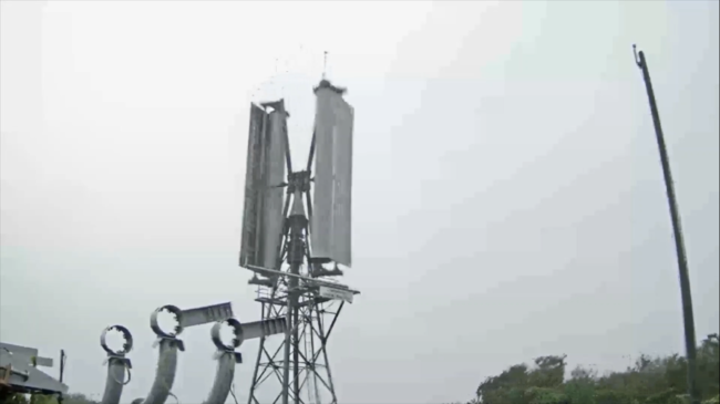 マグナス風車」、台風4号で発電、運用可能な最大風速を更新 - ニュース 