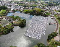 1.261MWの真ノ池太陽光発電所 