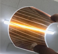 折り曲げ可能なペロブスカイト太陽電池