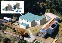 福島県古殿町の木質バイオマスがス化発電実証設備の完成予想図