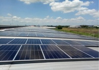 S.P.S. Intertech家具工場屋根上の太陽光発電設備