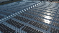 太田ドア工場物流棟の太陽光発電設備