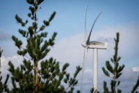 ポーランド・コルシェの風力発電設備