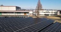 群馬工場・尾島事業所に設置した太陽光パネル