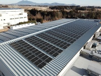 多目的実験棟の屋根置き太陽光発電設備